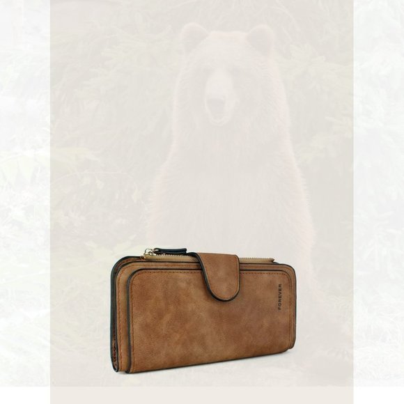 New Graphic Zipper Long Wallet 223 - Picture 2 of 4